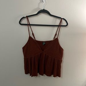 Rust Fall Crop Top🍂🍁